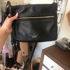 Kate Spade Black Cross Body Bag